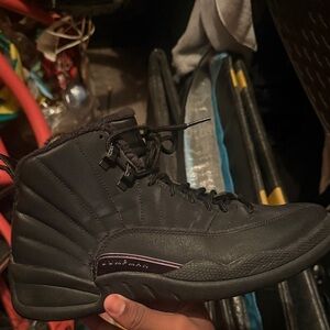 Jordan Black Athletic Shoes